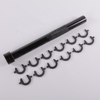 VIKTEC Clé de démontage et d'installation de biellettes de direction intérieures, ensemble d'outils de mécanicien avec 12 embouts à mâchoires ouvertes