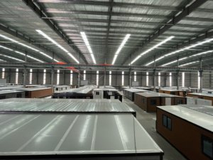 Maisonnette personnalisable de haute qualité, conteneur extensible, <span class=keywords><strong>maison</strong></span> mobile, plafonds hauts, préfabriquée, modulaire, remorque, école, salon - Product Image 4