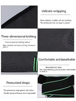 Produit très vendu : Manchon de compression unisexe réglable pour cheville, en nylon, pour blessures, attelle de sport pour cheville et genou