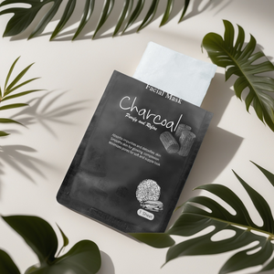 Masques en <span class=keywords><strong>tissu</strong></span> de charbon de bois <span class=keywords><strong>hydratant</strong></span> OEM ODM disponible en usine - Product Image 1