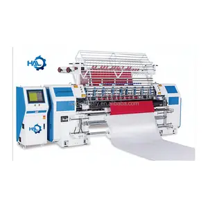 China cheap multi needle multi head high speed foam quilting machine with spare parts for mattress