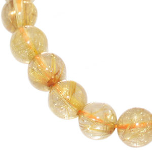 Cuentas de Cuarzo Rutilado Natural Dorado de China al Mejor Precio de Fábrica, 3-30 mm, Certificado por Terceros - Product Image 3