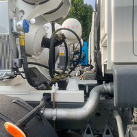 Camion malaxeur à béton HOWO6x4 371 ch avec une capacité de 10-12 m³ et un poids de 25 000 kg pour les projets d'infrastructure