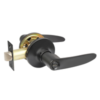 PROMO EXCEPTIONNELLE Serrure de porte tubulaire à levier réglable de 35 mm, robuste, à clé, pour portes épaisses
