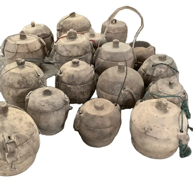 Китайская антикварная коробка для риса с ведром масла и аксессуары для регенерированной древесины Декоративная Мебель