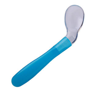 Cuchara de silicona curvada para bebés Atibei, vajilla infantil con <span class=keywords><strong>flujo</strong></span> <span class=keywords><strong>medio</strong></span> para niños de 2 a 4+ años - Product Image 2