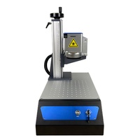 Machine de marquage laser à fibre UV 355 nm, nouvelle haute productivité, gravure refroidie par air pour verre acrylique, prise en charge des formats DXF/PLT/BMP/AI/DWG