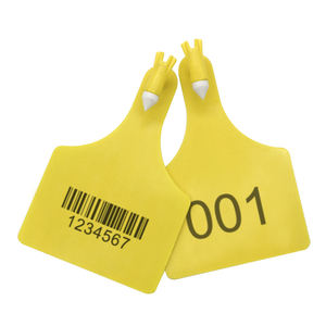 HED-ET111 양 소 바코드 uhf 귀 동물 RFID 태그 양 태그 동물에 대한 <span class=keywords><strong>allflex</strong></span> 귀 태그 - Product Image 1
