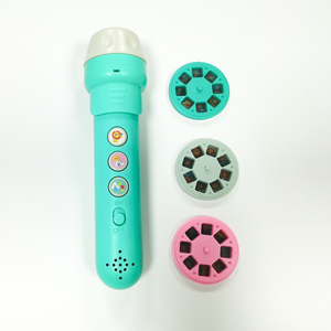 Module électronique remplaçable de projecteur de musique de production de son de service personnalisé pour bébé avec lampe de poche de bobines d'image - Product Image 4