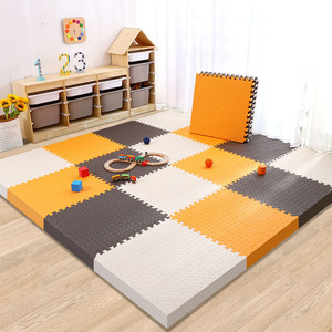 Wholesale Interlocking Exercise <strong>Foam</strong> Mats Solid Colors Thick <strong>Soft</strong> Kids Eva Puzzle <strong>Floor</strong> <strong>Foam</strong> Play Gym Mat - Product Image 3