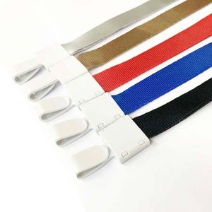 สายคล้องคอแบบกำหนดเองพร้อมโลโก้และสีตามสั่ง ราคาโรงงาน ขนาด 80 85 90 ซม. พร้อมตะขอพลาสติก สำหรับพนักงานและนักเรียน - Product Image 1