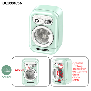 Aspirateur jouet pour enfants simulation domestique appareil ménager <span class=keywords><strong>machine</strong></span> à <span class=keywords><strong>laver</strong></span> semblant jouer jouets avec lumière et son - Product Image 4