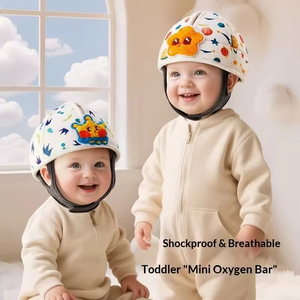 <span class=keywords><strong>Casco</strong></span> de Protección para Bebés, Anti-Caídas, Material de Poliéster, 0-2 Años, <span class=keywords><strong>Casco</strong></span> de Seguridad a Prueba de Bebés - Product Image 2