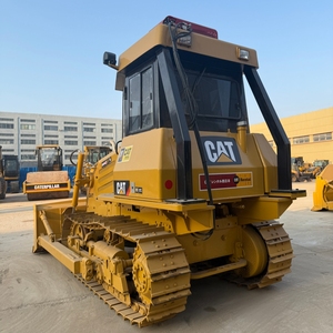 รถดันดินตีนตะขาบ CAT D5K มือสอง ขนาด 10 ตัน ยี่ห้อแคตเตอร์พิลลาร์ พร้อมใบมีดตรง สำหรับงานปรับระดับพื้นที่ก่อสร้าง - Product Image 3