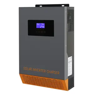 PowMr 3.5KW 5.5KW WiFi 모니터링 기능 및 하나의 하이브리드 태양 광 인버터에서 모두 배터리 없이 작동