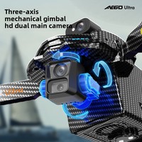 Nouveau drone AE60 avec écran tactile, caméra HD, photographie aérienne professionnelle, retour automatique à la base, capacité de largage aérien, GPS intelligent