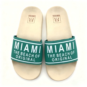 Sandalias de Playa Yongping Originales, Color Verde Crema, Material EVA, Plataforma, Resistentes, Elegantes y Cómodas, Recuerdo de Verano - Product Image 3