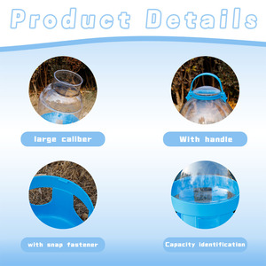 Automatico durevole in plastica per uccelli acqua 2L-10L piccione per colomba bevitore forniture per l'alimentazione degli uccelli da compagnia - Product Image 2