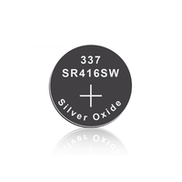 Buena Calidad De largo uso SR416 337 SR416SW 1,55 V 20mAh Botón de óxido de plata batería de reloj para relojes coches de juguete