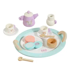 Children's Tea Set Combination Wooden Afternoon Tea Set