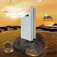 Chauffe-eau combiné pour salle de bain avec ventilation et éclairage - Chauffe-ventilateur de plafond tout-en-un pour usage domestique