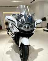 Moto de tourisme de grande taille 650cc 4 cylindres refroidie par eau, 6 vitesses, pour adultes, avec boîtes latérales et top case