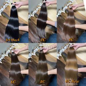 Haute Qualité 100% Vierge Cheveux Vietnamiens Naturel Droite Remy Cheveux en Vrac En Gros Longueur 50-100cm - Product Image 2