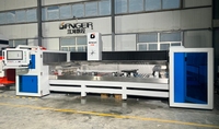 Machine de gravure sur pierre CNC GANGER 7.5KW 380V avec moteur servo, pour marbre, granit, quartz, carrelage, haute productivité, changement d'outil automatique