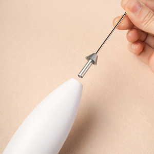 <span class=keywords><strong>Mousseur</strong></span> à <span class=keywords><strong>lait</strong></span> <span class=keywords><strong>Bodum</strong></span> Schiuma jetable, écologique, en plastique, fonctionnant sur piles, noir, pour café, latte, chocolat chaud, mocha - Product Image 3