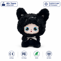 Robot éducatif en peluche IA avec application, télécommande, fonction parlante, en caoutchouc, yeux dynamiques, pour enfants, recharge USB, divertissement