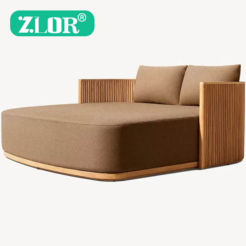 Garden Furniture Lying Bed Aluminum Sunbed
