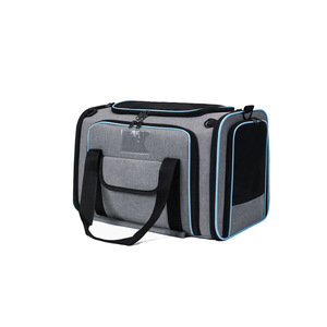 Sac de transport pour animaux de compagnie extensible 8000 ml respirant pour chats et chiens avec roulettes - Product Image 2