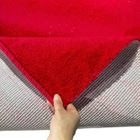 Tapis en fil tissé à la machine à bords incurvés, épaissi, pour usage domestique et commercial ; idéal pour chambre, salon, escalier, qualité B1