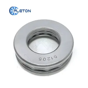 PLETON 스러스트 볼 베어링 52202 52203 52204 52205 52206 마이크로 스테인레스 스틸 스러스트 볼 베어링