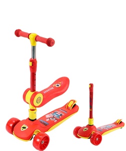 Vélo d'équilibre pliable pour enfants, trottinette de <span class=keywords><strong>ski</strong></span>, cadre en alliage d'aluminium, design léger, pour 3-6 ans, vente en gros du fabricant - Product Image 4