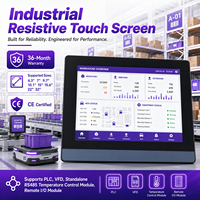 Mochuan MC-H070S Pantalla Táctil LCD TFT Industrial Integrada de 7 Pulgadas OEM/ODM HMI Ethernet RS485 para PLC
