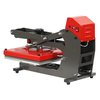 Presse à chaud Microtec Vector KHP-15 15x15 pouces à ouverture automatique et plateau coulissant pour impression par transfert thermique POD, T-shirts et DTF par sublimation
