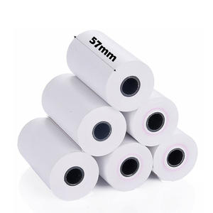 Groothandel Thermisch Papier Rollen 2 1/4X50 Tot Rol 57X40 Pos Papierrol 57Mm Creditcard Machine Papier - Product Image 2