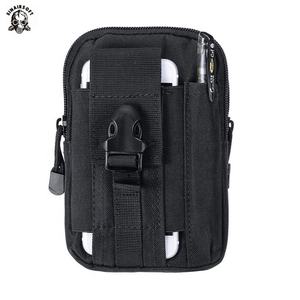 Équipement de plein air, petit gadget tactique, ceinture imperméable, mini sac de taille pour le cyclisme, pochette Molle - Product Image 1