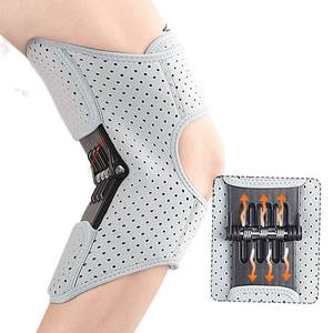 Rodilleras de soporte para articulaciones, rodilleras de elevación antideslizantes transpirables, cuidado, potente resorte de rebote, refuerzo de fuerza, rodilleras cargadas - Product Image 1