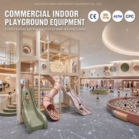 Parc d'attractions intérieur haut de gamme Morandi sur le thème de l'art et de la science avec sol interactif à étoiles, piscine à balles et zone numérique intelligente