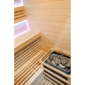 Sauna tradicional para una persona o <span class=keywords><strong>2</strong></span> personas, Banco de dos capas de fábrica China - Product Image 6