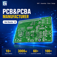 Fabricación de Módulos de Placas de Control Personalizadas al por Mayor, PCB Multicapa FR-4, Certificación ISO9001, OEM/ODM, MOQ Bajo, Entrega Rápida