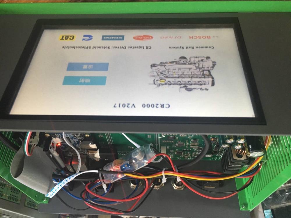 CR2000 sobre las de carril común de combustible diesel piezo probador del inyector de
