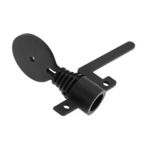 压铸后翼扰流板支柱黑色粉末涂层汽车零件满足各种机械铸造服务 - Product Image 2