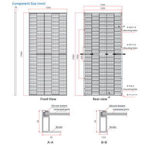 Paneles Solares Trina 535W 540W 545W 550W 555W BIFACIALES DE DOBLE VIDRIO MONOCRISTALINO <span class=keywords><strong>TSM</strong></span>-DEG19RC.<span class=keywords><strong>20</strong></span> - Product Image 2
