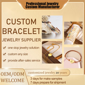 Năm của nhà sản xuất đồ trang sức tùy chỉnh đồ trang sức tùy chỉnh Vòng Cổ Vòng Mặt dây chuyền bông tai vòng đeo tay thép không gỉ đồ trang sức làm - Product Image 5