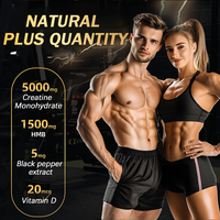 En stock : Bandes de créatine orales à dissolution rapide, absorption rapide, force musculaire, endurance, récupération, supplément pré-entraînement, usine OEM