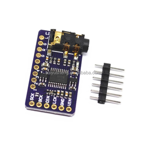 GY-PCM5102 I2S IIS MCU Raspberry Pi บอร์ดถอดรหัสเสียงดิจิตอลแบบไม่สูญเสียคุณภาพสูง - Product Image 1