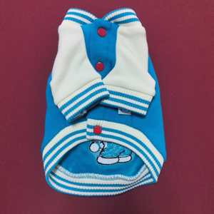 Chaqueta de Béisbol para Mascotas con Lindo Patrón Bordado de Dibujos Animados, Ropa de Invierno para Perros con Forro Polar Grueso y Cálido - Product Image 5